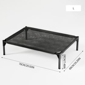 Only Self Pickup---Pet Bed (Option: Mesh fabric L XZX2)